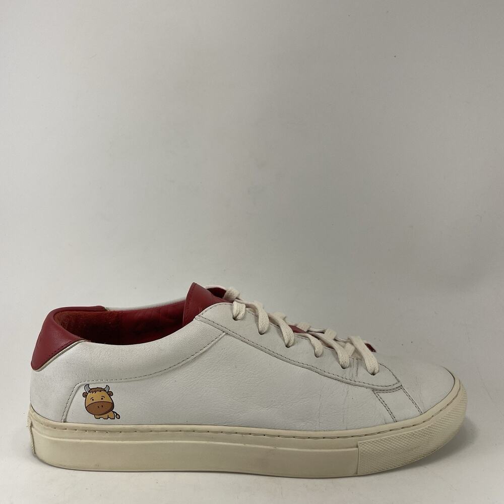 Koio Capri Womens Size 9 EU 39 White Leather Low Top Luxury Sneakers Italy